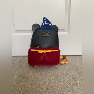 Loungefly Disney Fantasia Mini Backpack NWT